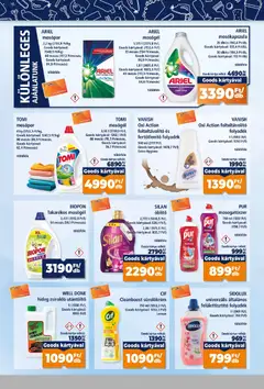 Goods Market Hűségkártyás ajánlataink - amely érvényes a következő dátumtól: 2026.09.17. | Oldal: 2 | Termékek: Utántöltő, Folteltávolító, Vanish, Mosópor