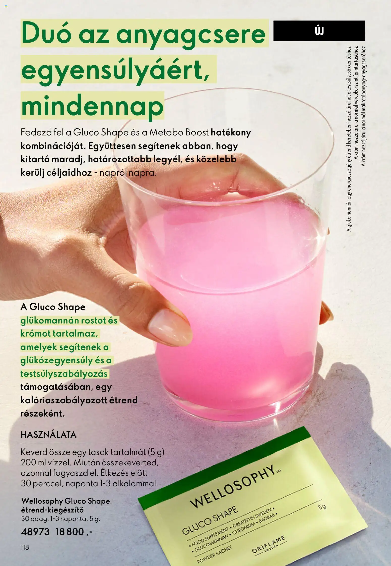 Oriflame akciós ujság - amely érvényes a következő dátumtól: 27.05.2026 | Oldal: 118