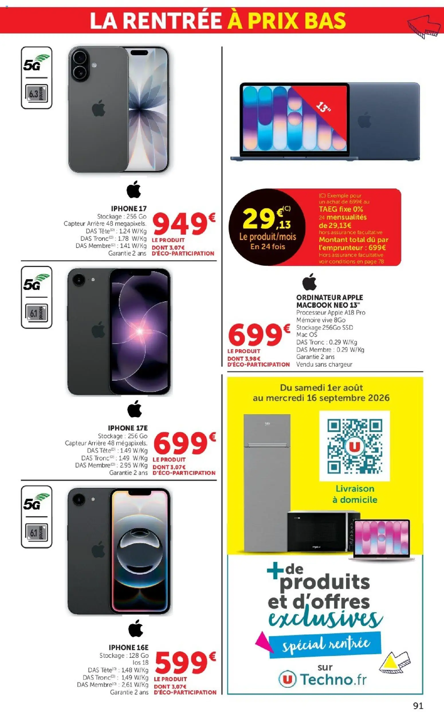 {H1} | Page: 91 | Produits: Ordinateur, Ordinateur Apple, Iphone