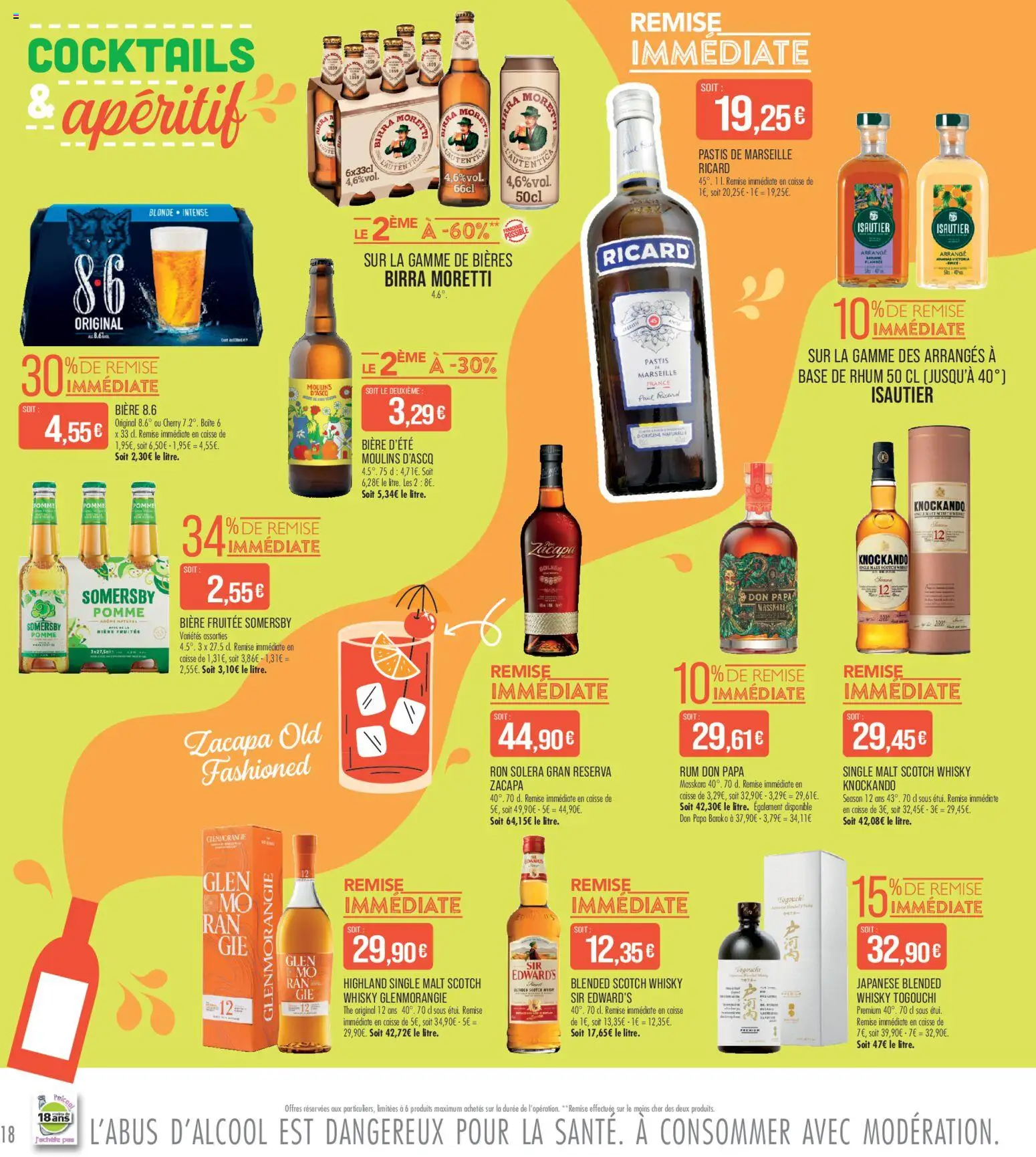 {H1} | Page: 18 | Produits: Ricard, Pastis, Pastis de Marseille Ricard, Bière