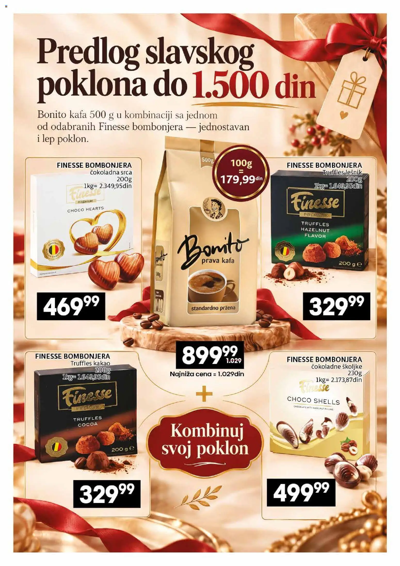 Idea katalog - važi od 26.10.2026 | Strana: 5 | Proizvode: Kakao, Bombonjera, Lešnik, Kafa