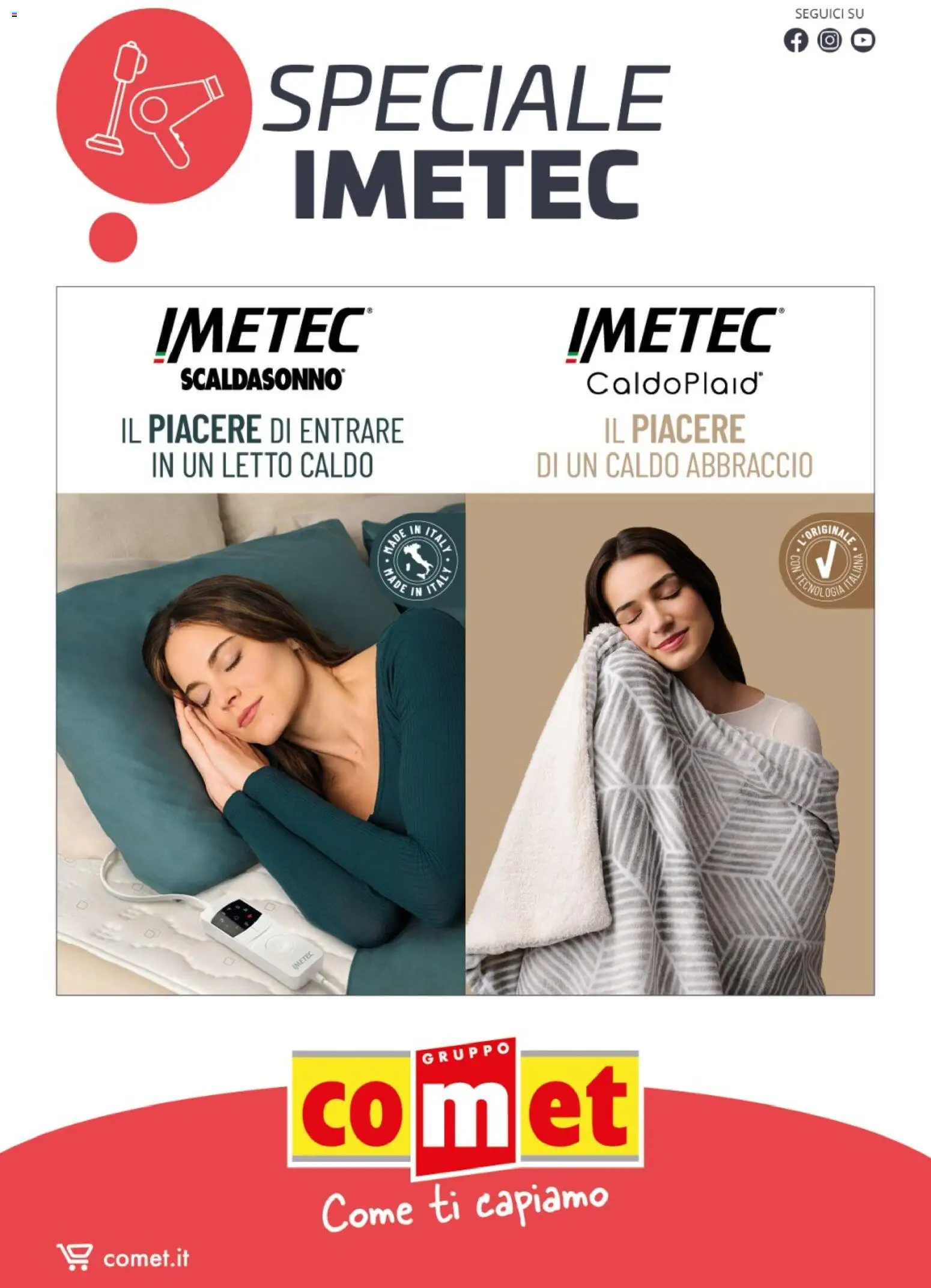 Volantino Comet del 16/10/2026 | Pagina: 1 | Prodotti: Letto