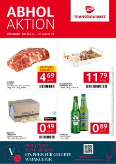 Transgourmet Flugblatt ab 24.08.2026 gültig