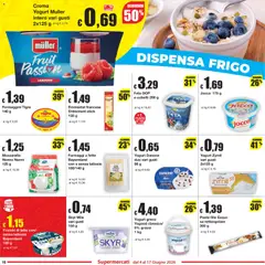 Anteprima del volantino Sì con Te volantino valido a partire dal 04.06.2026 | Pagina: 10 | Prodotti: Crema, Latte, Lampone, Emmental