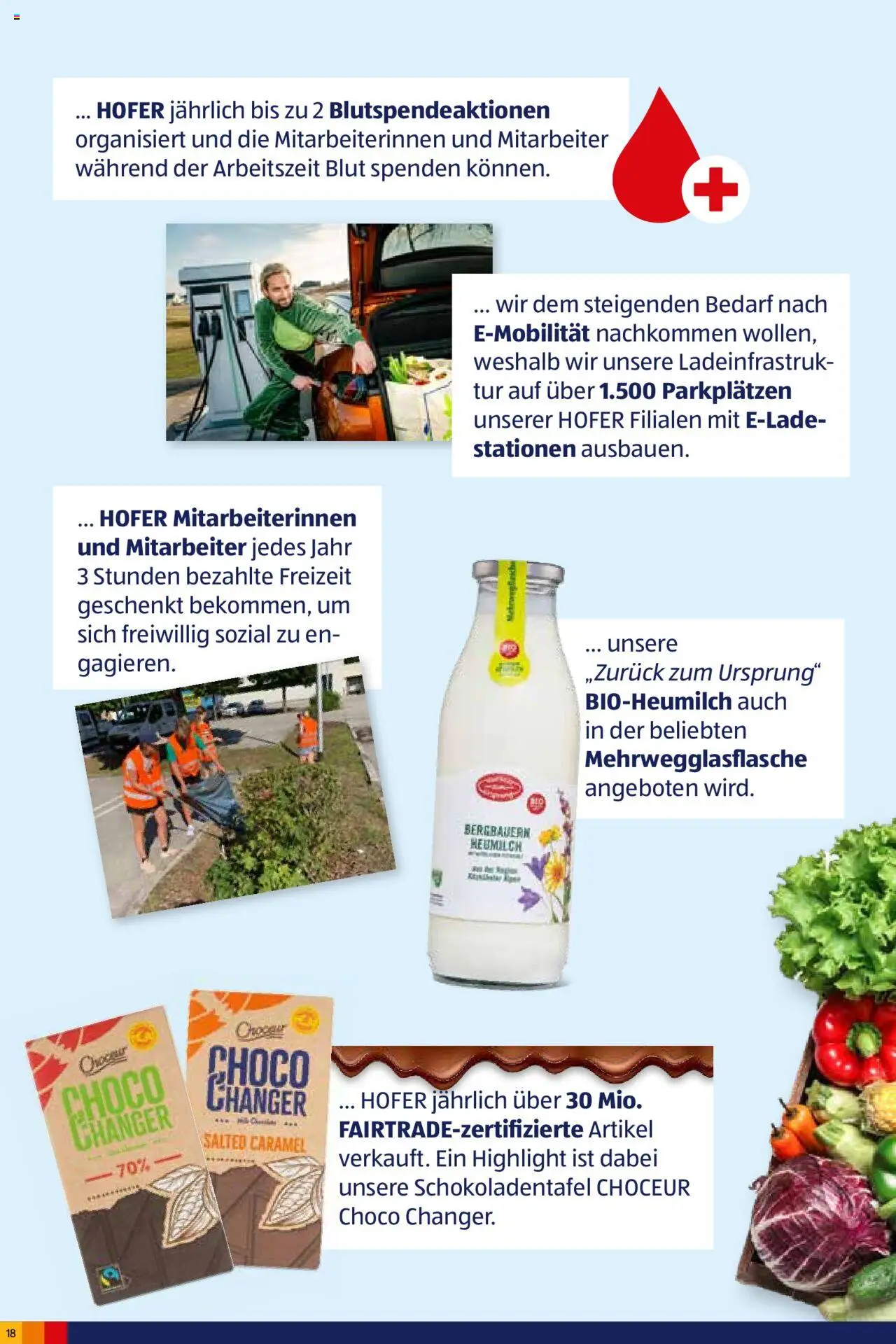 Hofer Heute für Morgen-Magazin gültig ab 02.10.2024 | Seite: 18