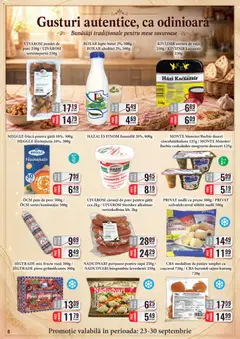 Ofertele CBA valabile de la 16.09.2026 | Pagină: 8 | Produse: Cașcaval, Roșii, Prune, Cârnați