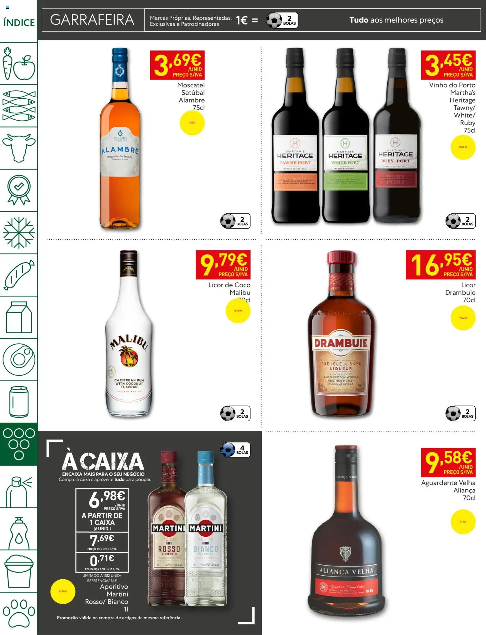Recheio folheto │ válido de 05.05.2026 | Página: 40 | Produtos: Whisky, Rum, Caixa, Vinho