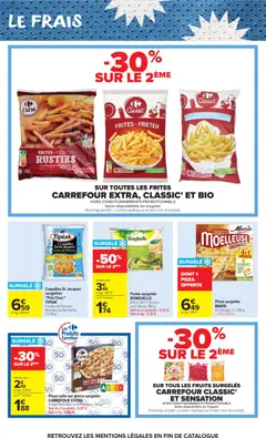 Carrefour Market - Prévisualisation de Carrefour Market Spécial supporters valide à partir de 02.06.2026 | Page: 31 | Produits: Four, Frites, Poireaux, Fruits surgelés