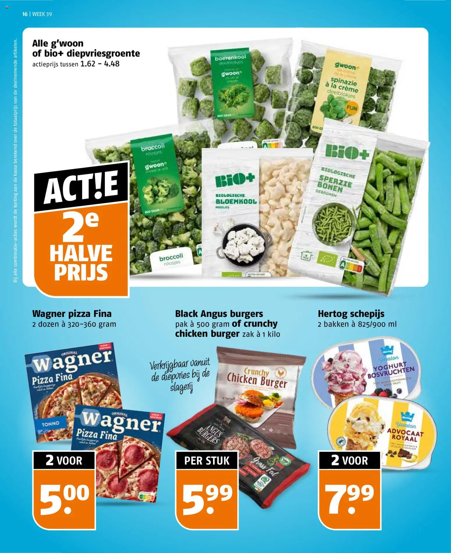 {H1} | Pagina: 16 | Producten: Yoghurt, Pizza, Bonen, Crème