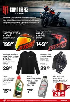 Motonet-mainoslehti voimassa 22/07/2026 alkaen | Sivu: 13 | Tuotteet: Paita, Öljy