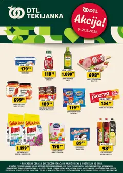 Tekijanka katalog DTL akcija - pregled Tekijanka kataloga - važi od 09.09.2026