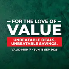 Food Lover's Market specials catalogue – valid from 07/09/2026
