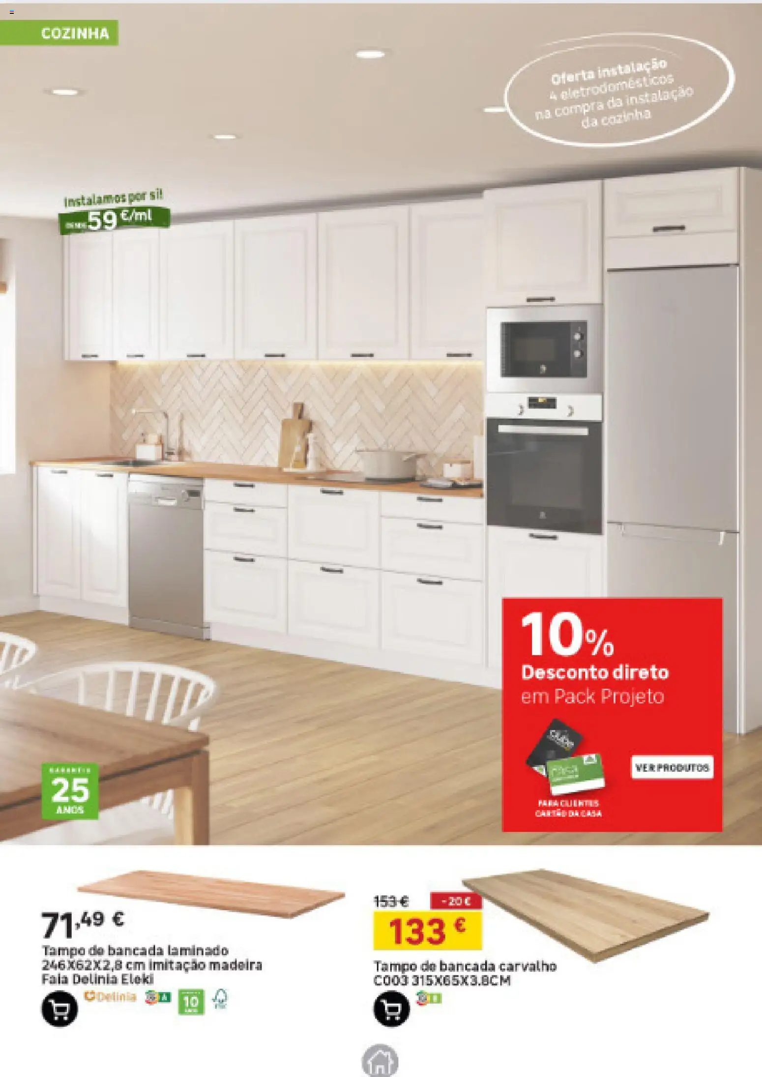 Leroy Merlin Catálogo Açores │ válido de 23/07/2026 | Página: 14 | Produtos: Bancada