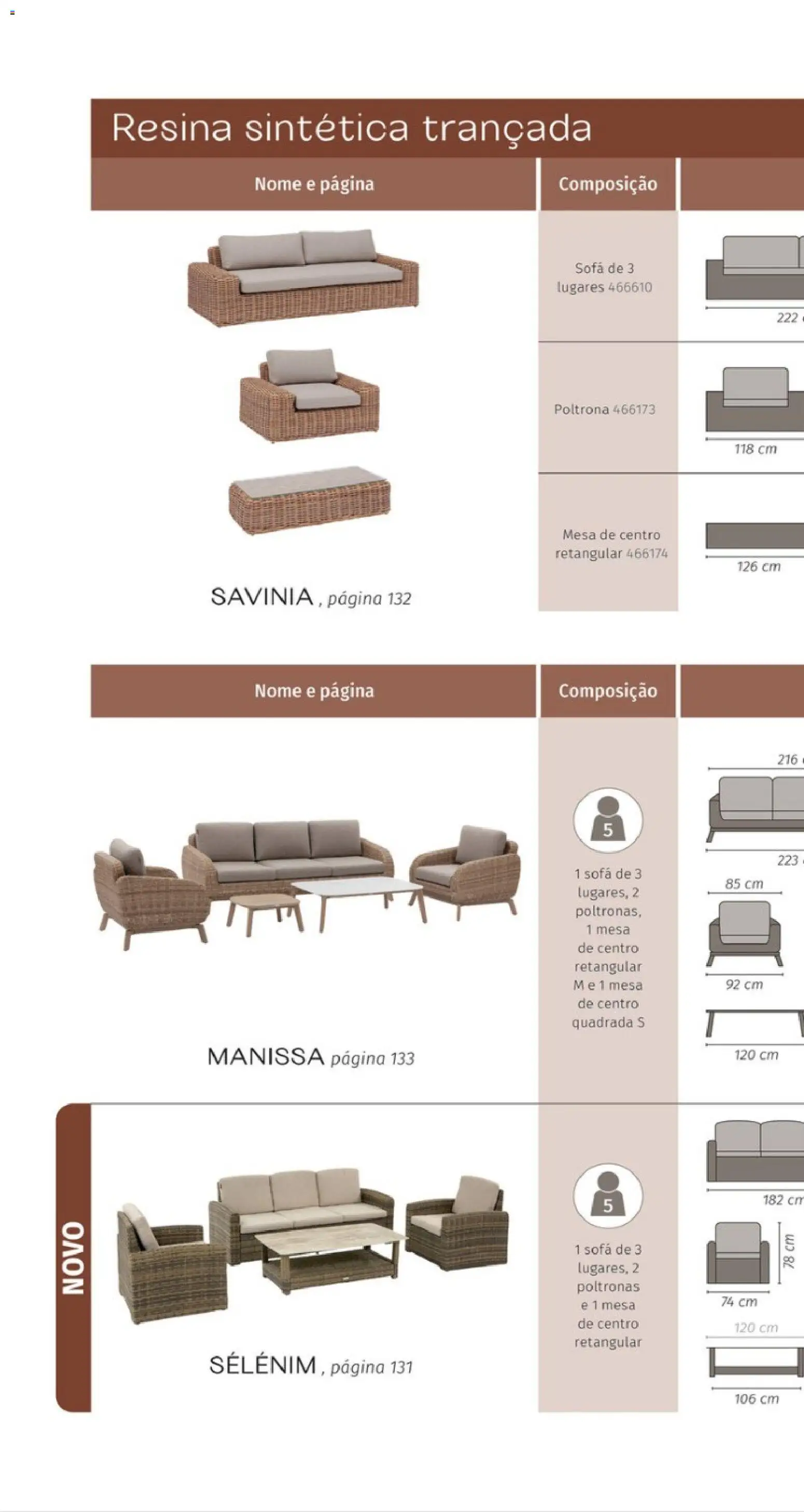 Hôma - Catálogo Hespéride │ válido de 11.05.2026 | Página: 310 | Produtos: Poltrona, Poltronas, Sofá, Mesa