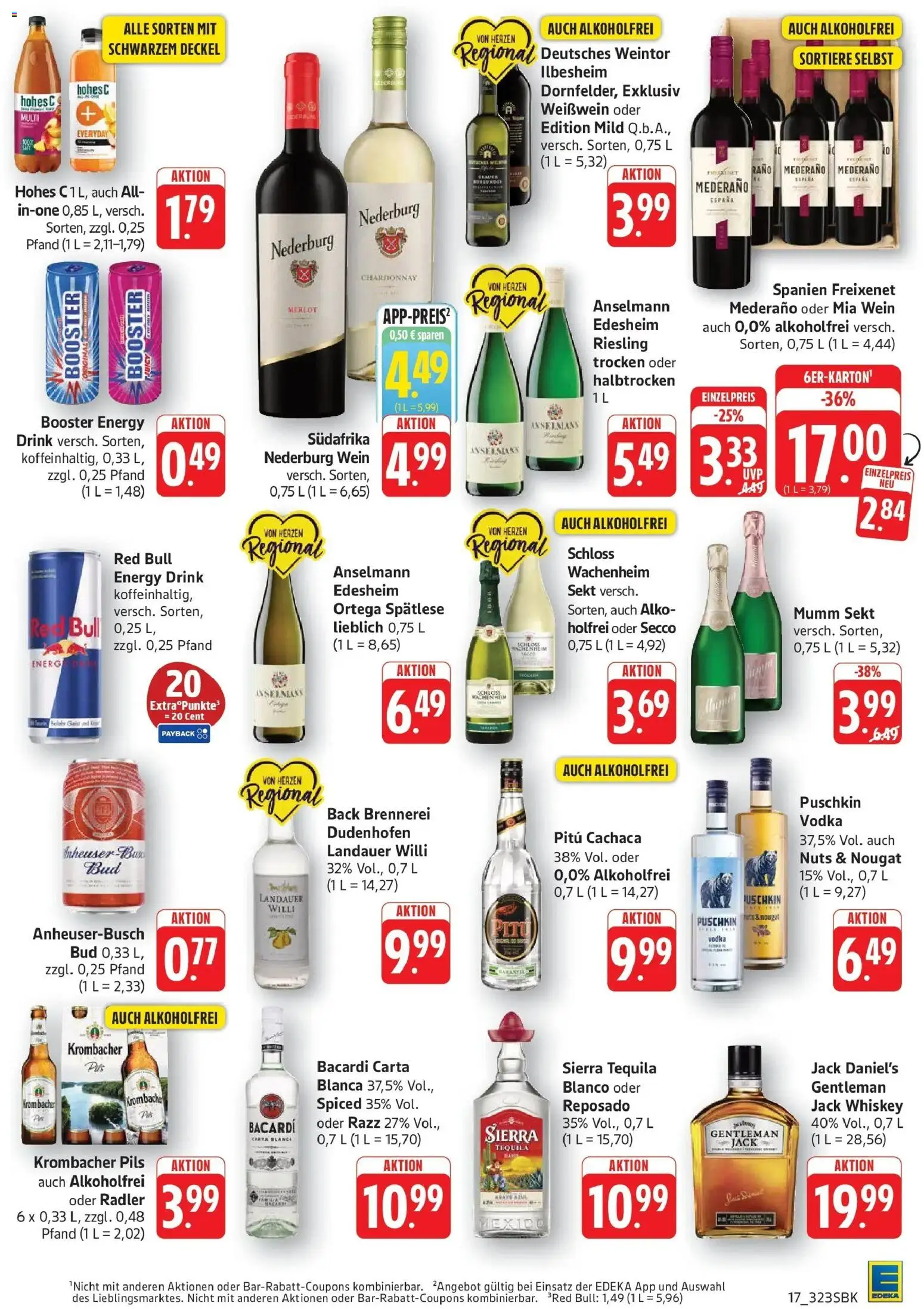 Edeka Prospekt Bad Bergzabern (ab 26.10.2026) » Angebote Online | Seite: 25 | Produkte: Energy, Freixenet, Sekt, Whiskey