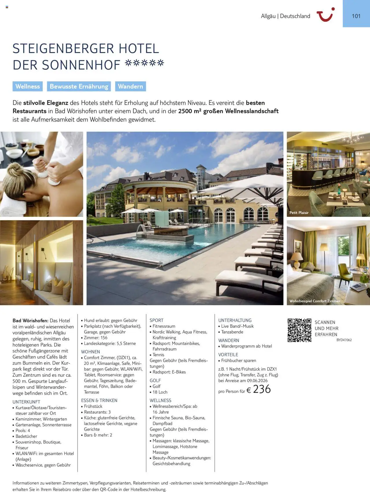 TUI Urlaub mit eigener Anreise 2025/26 – gültig ab 01.11.2025 | Seite: 101 | Produkte: Bad, Küche, Gerichte