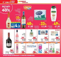 Anteprima del volantino LAMBRUSCO I.G.T. CUVEE TERRA CALDA CA' DE' MEDICI, 75 cl valido a partire dal 16.06.2026 | Pagina: 26 | Prodotti: Carta igienica, Sapone, Bagnoschiuma, Detergente