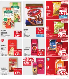 BARCAFFE Mljevena kava, BARCAFFE Mljevena kava 400 g - Pregled kataloga iz trgovine Kaufland, vrijedi od 23.09.2026 | Stranica: 25