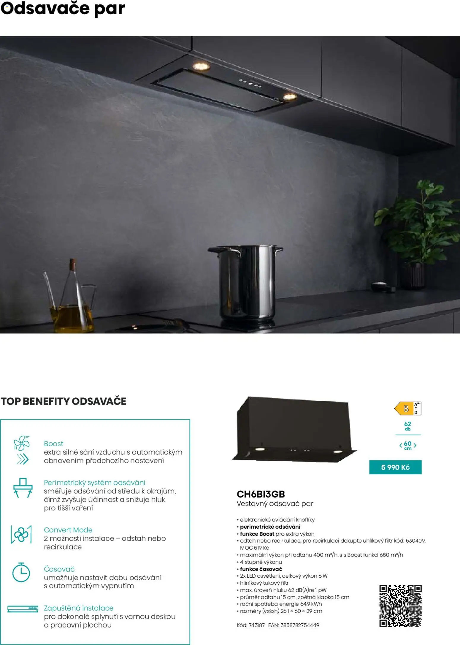 Möbelix leták - Hisense od 01.09.2025 | Strana: 8 | Produkty: Odsavač par, Časovač, LED