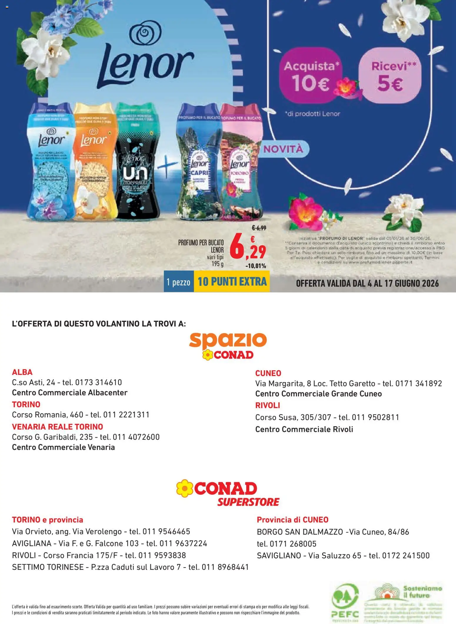 Volantino Conad del 21.05.2026 | Pagina: 16 | Prodotti: Data, Stampa, Profumo