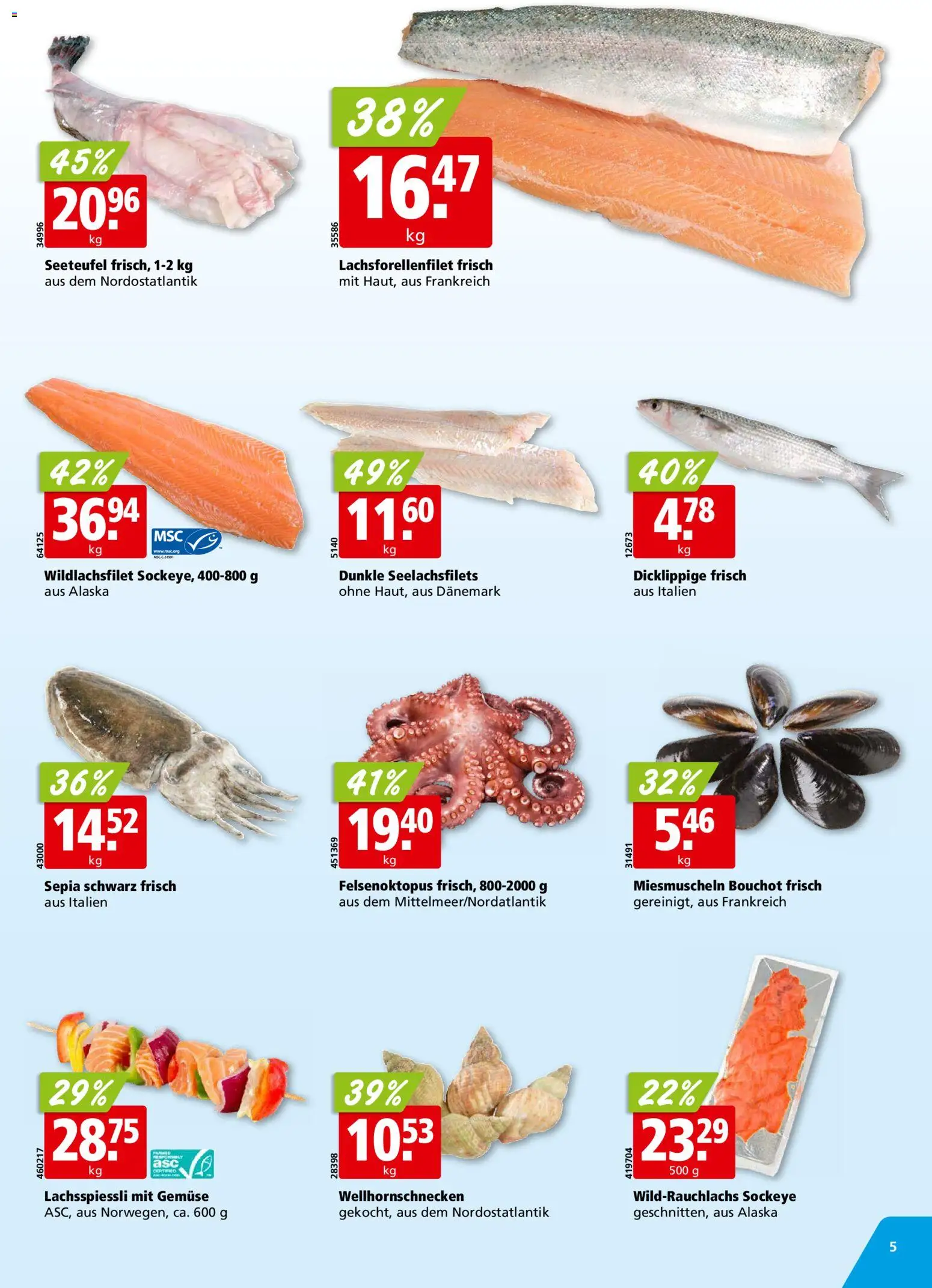 Aligro aktionen Chavannes, Matran, Genf, Sitten – gültig ab 03.08.2026 | Seite: 5 | Produkte: Gemüse