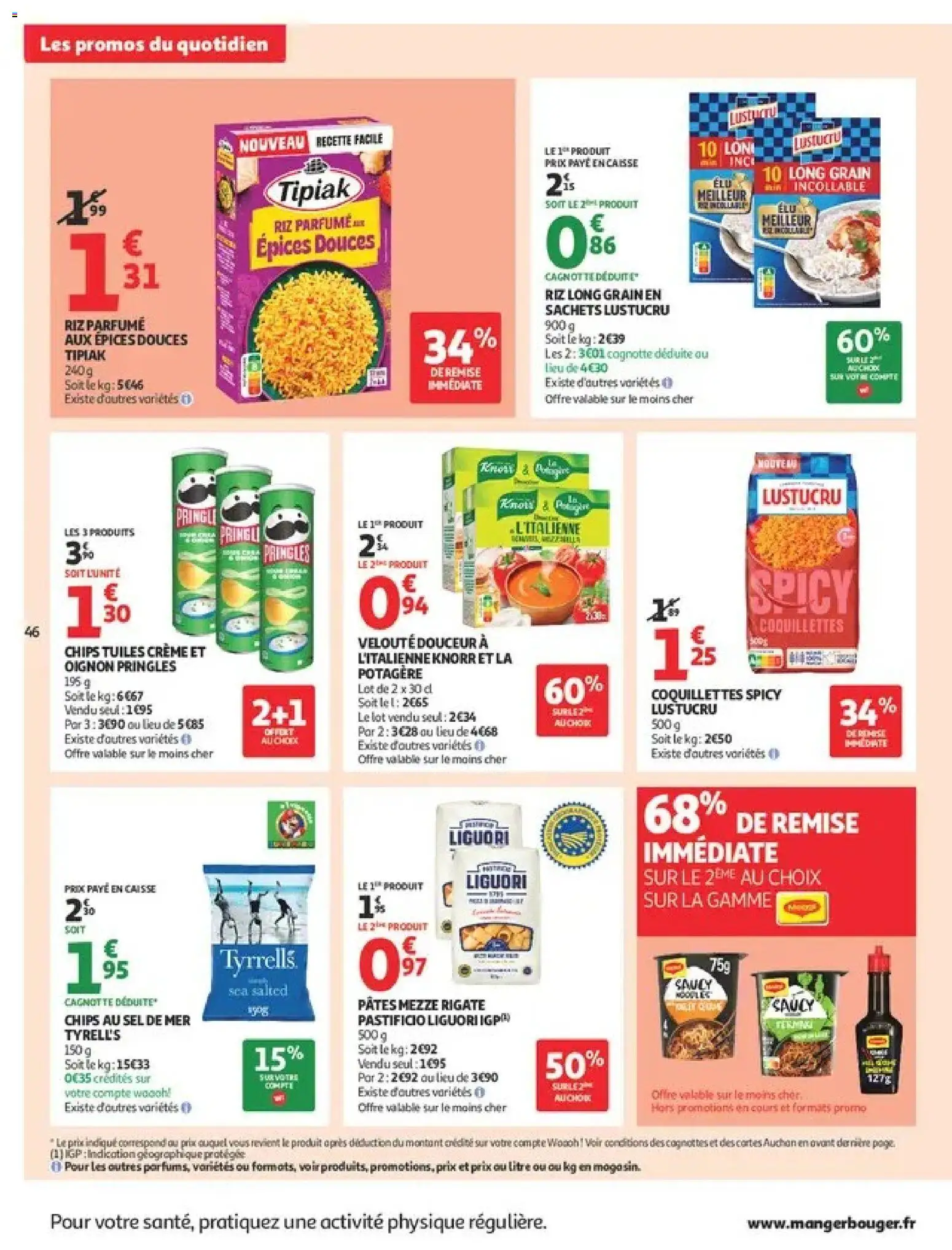 {H1} | Page: 46 | Produits: Sel, Épices, Pâtes, Crème