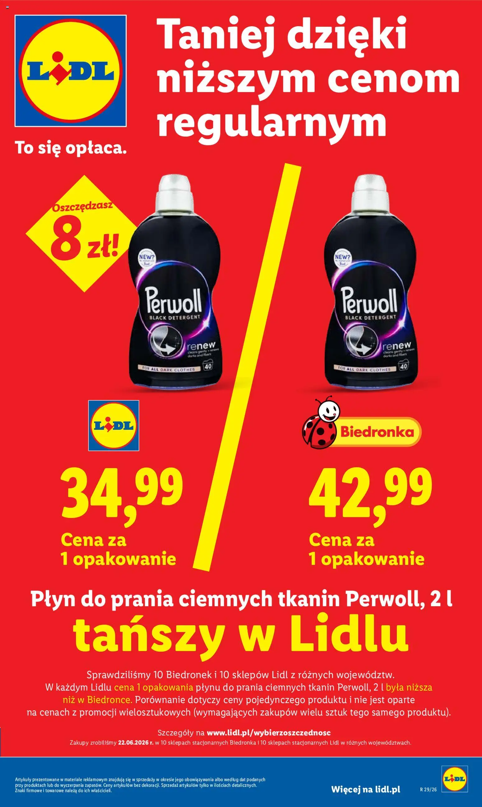 Lidl gazetka od 20.07.2026 | Strona: 29 | Produkty: Perwoll, Detergent