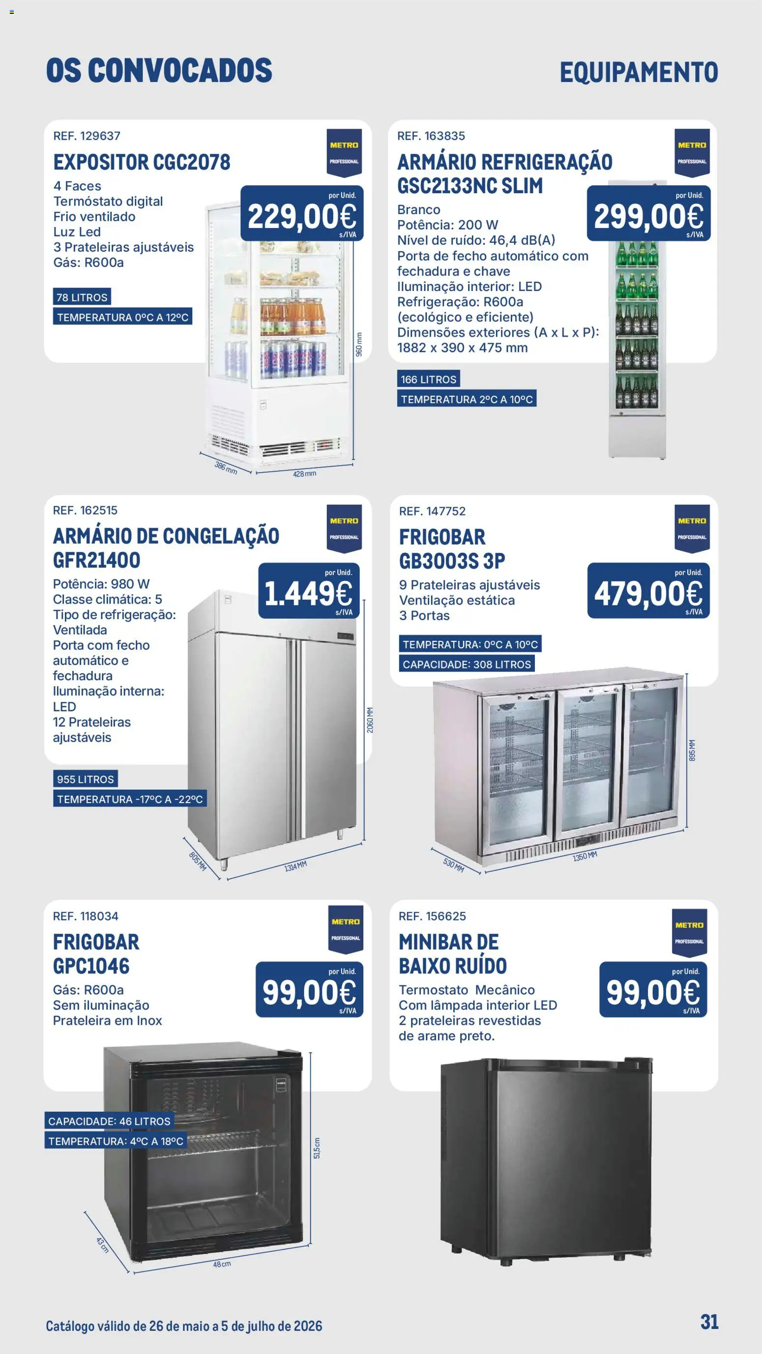 Makro Os Convocados │ válido de 26.05.2026 | Página: 31 | Produtos: Porta, Armário, Portas, Prateleira