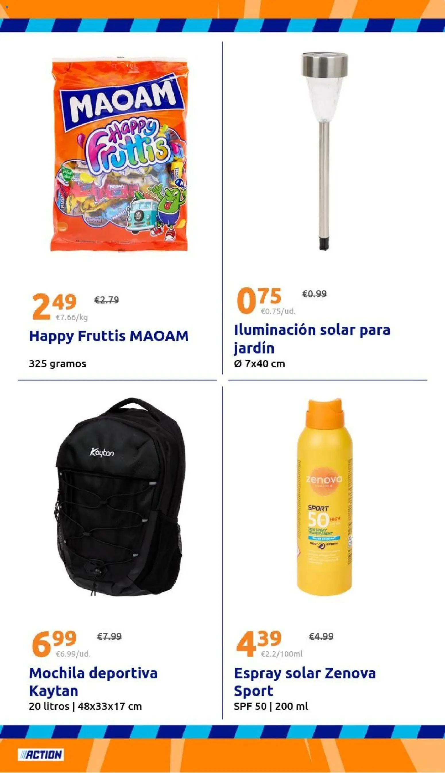 Action folleto │ válido desde el 27.05.2026 | Página: 25 | Productos: Mochila, Galette de chaise