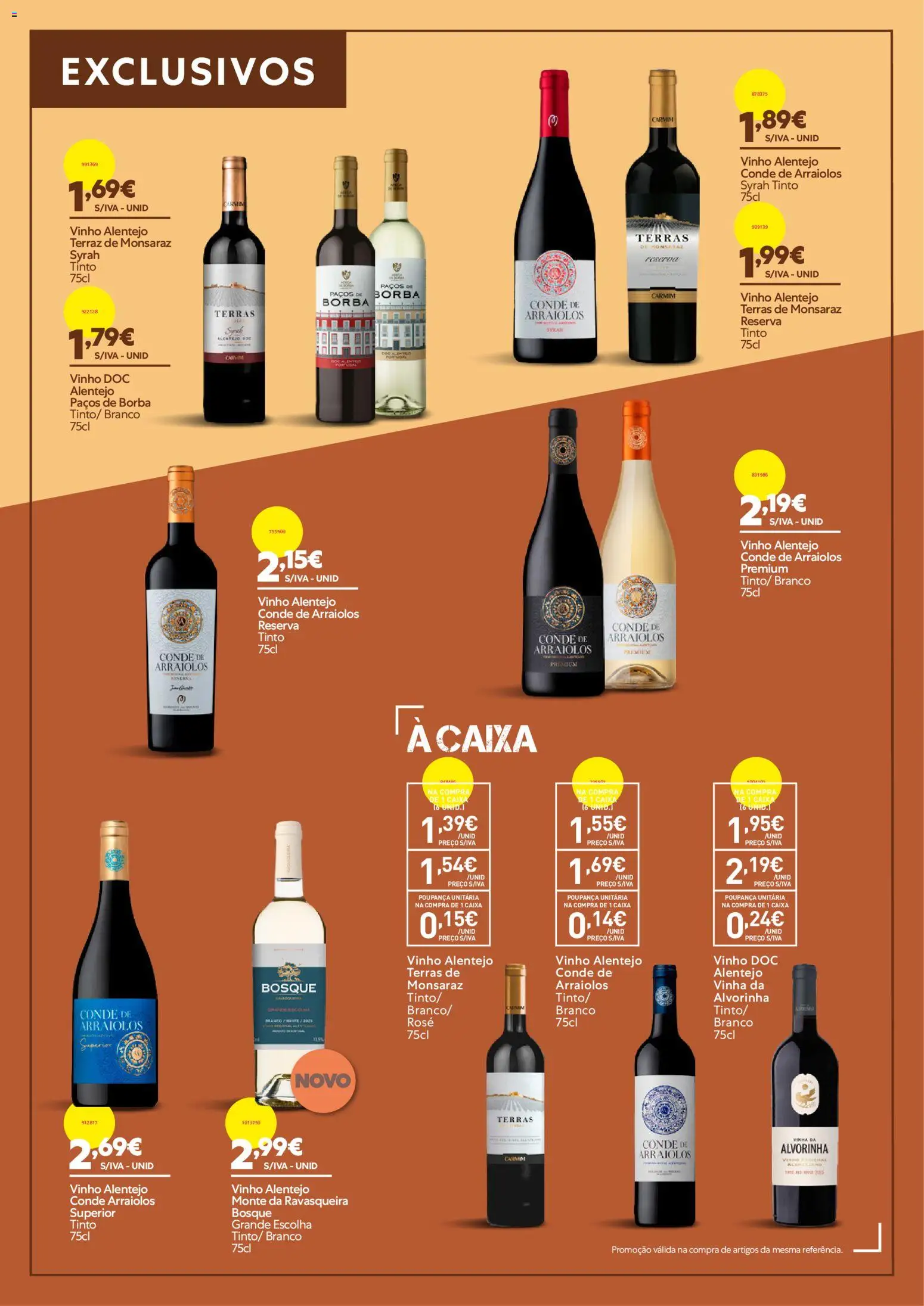 Recheio - Novo Catálogo de Vinhos │ válido de 03/09/2026 | Página: 27 | Produtos: Caixa, Vinho