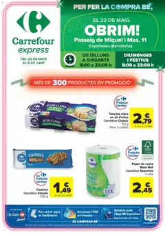 Vista previa Carrefour Express folleto válido desde el 22.05.2026