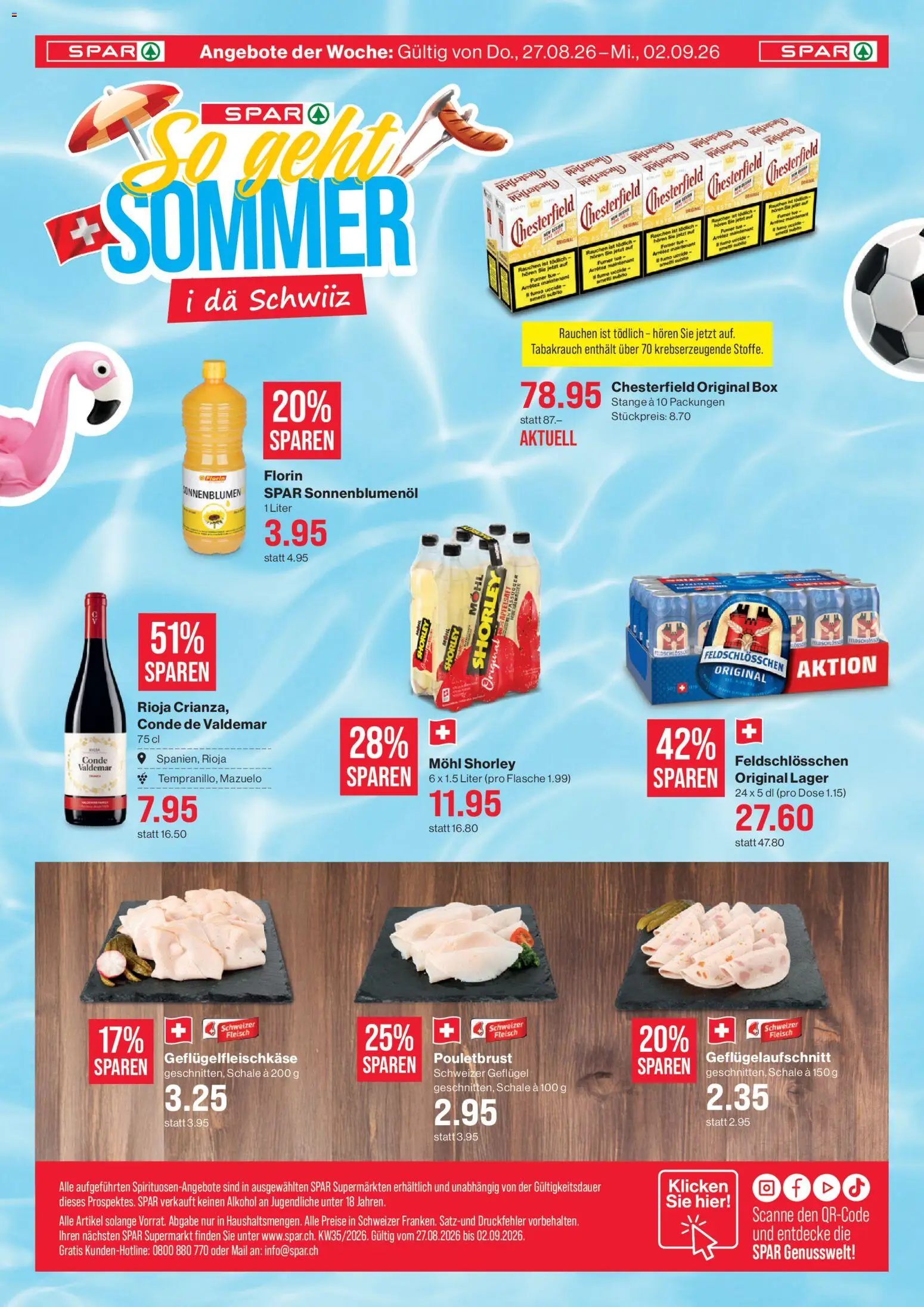 SPAR aktionen – gültig ab 27.08.2026 | Seite: 18