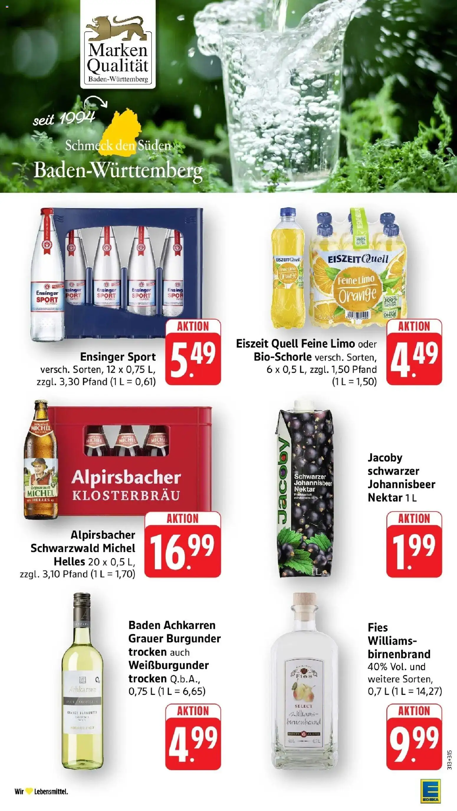 Edeka Prospekt Kirchzarten (ab 19.10.2026) » Angebote Online | Seite: 42