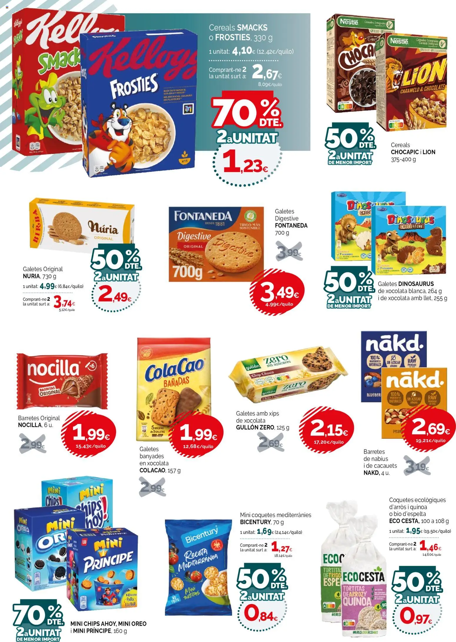 Condis folleto │ válido desde el 02/09/2026 | Página: 12 | Productos: Quinoa, Cereales, Galletas, Azúcar