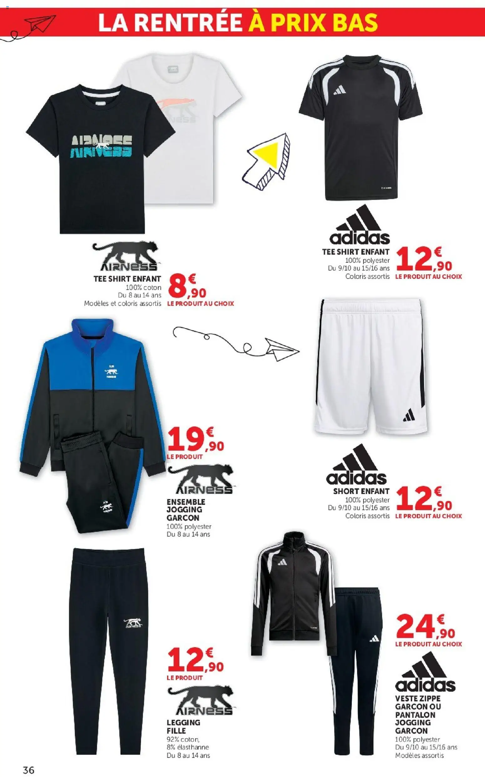 {H1} | Page: 36 | Produits: Adidas, Coton, Veste, Legging