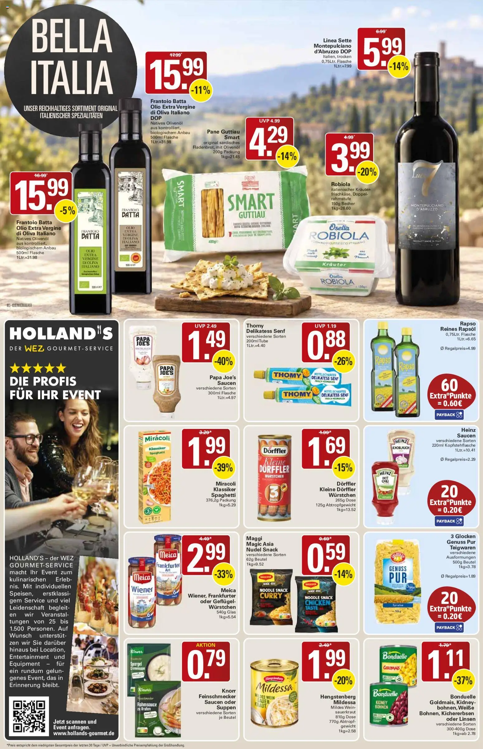 WEZ Prospekt – gültig ab 21.09.2026 | Seite: 10 | Produkte: Maggi, Rapsöl, Olivenol, Pane