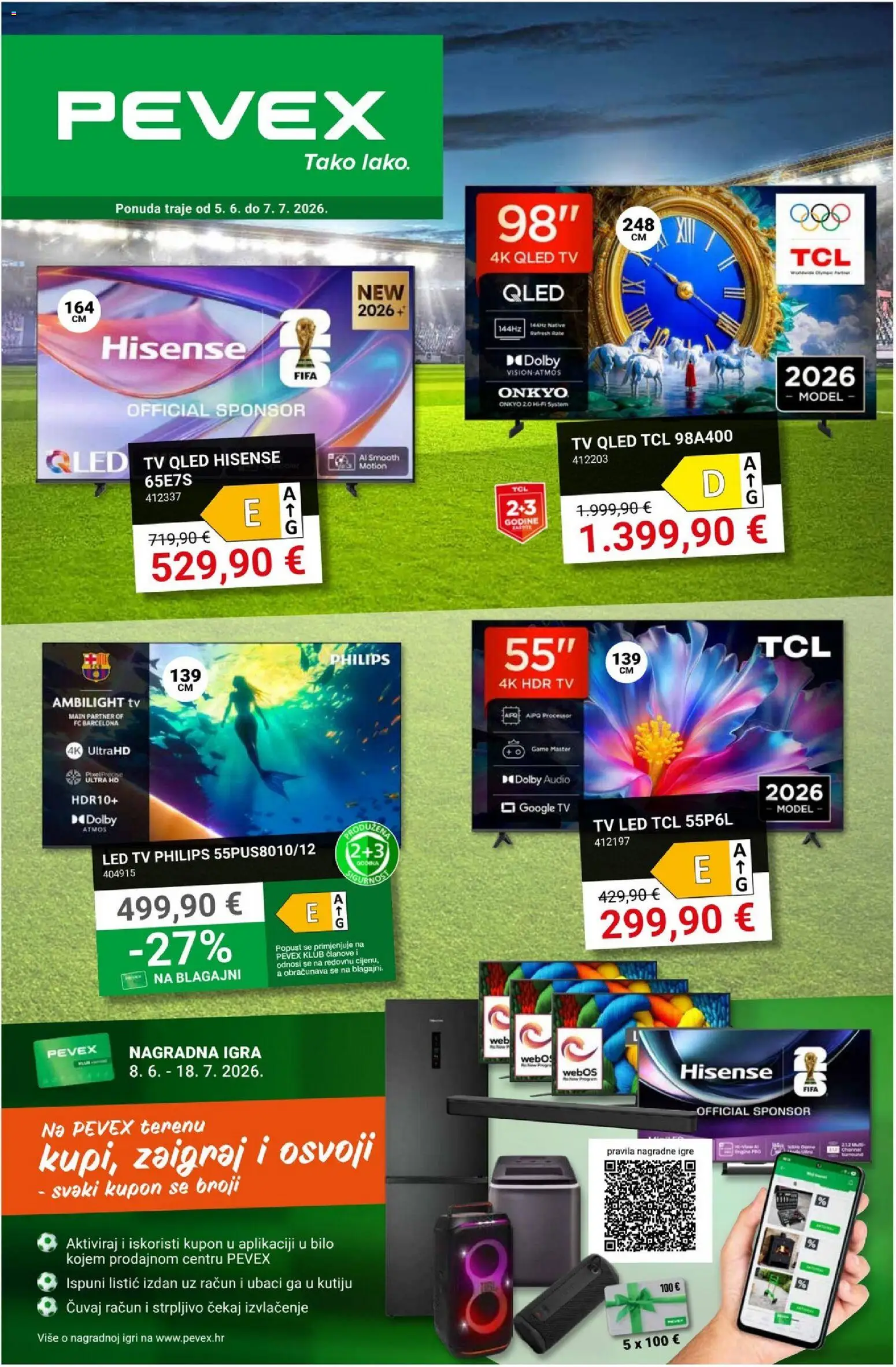 Pevex katalog | vrijedi od 05.06.2026 | Stranica: 1