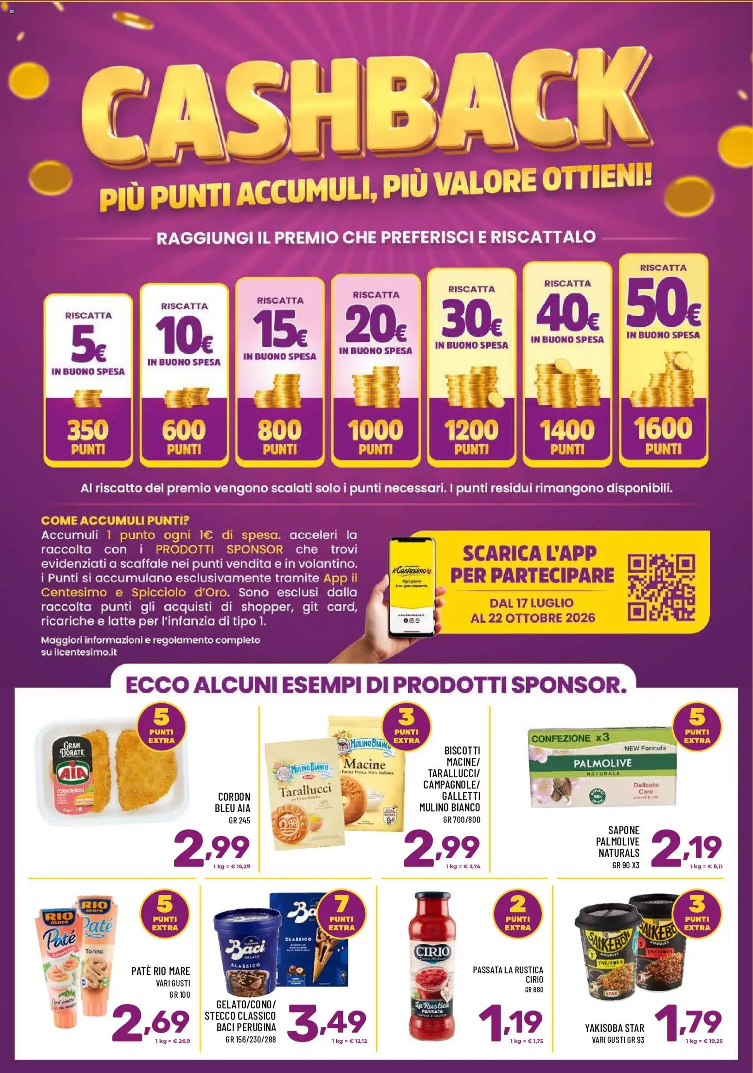 Volantino Il Centesimo del 01/09/2026 | Pagina: 14 | Prodotti: Sapone, Latte, Tonno, Scaffale