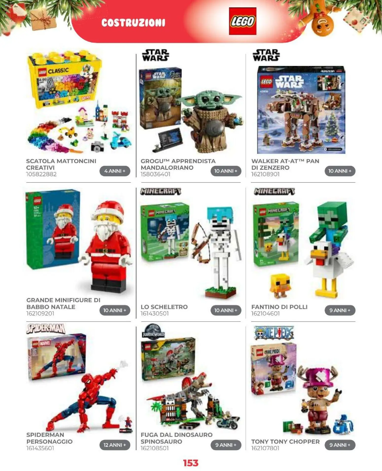 Volantino Toys Center del 16/10/2026 | Pagina: 155 | Prodotti: Zenzero, Polli, Scatola, LEGO