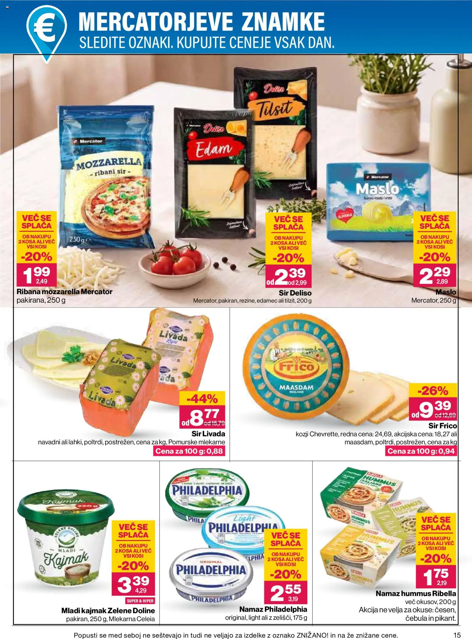 Novi Mercator katalog ponudbe – veljaven od 01.10.2026 | Stran: 15