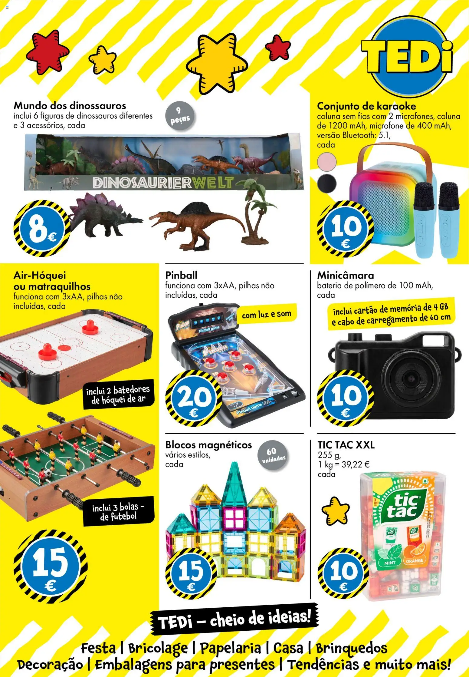TEDi folheto │ válido de 23/10/2026 | Página: 9 | Produtos: Cabo, Cartão de memória, Pilhas, Brinquedos