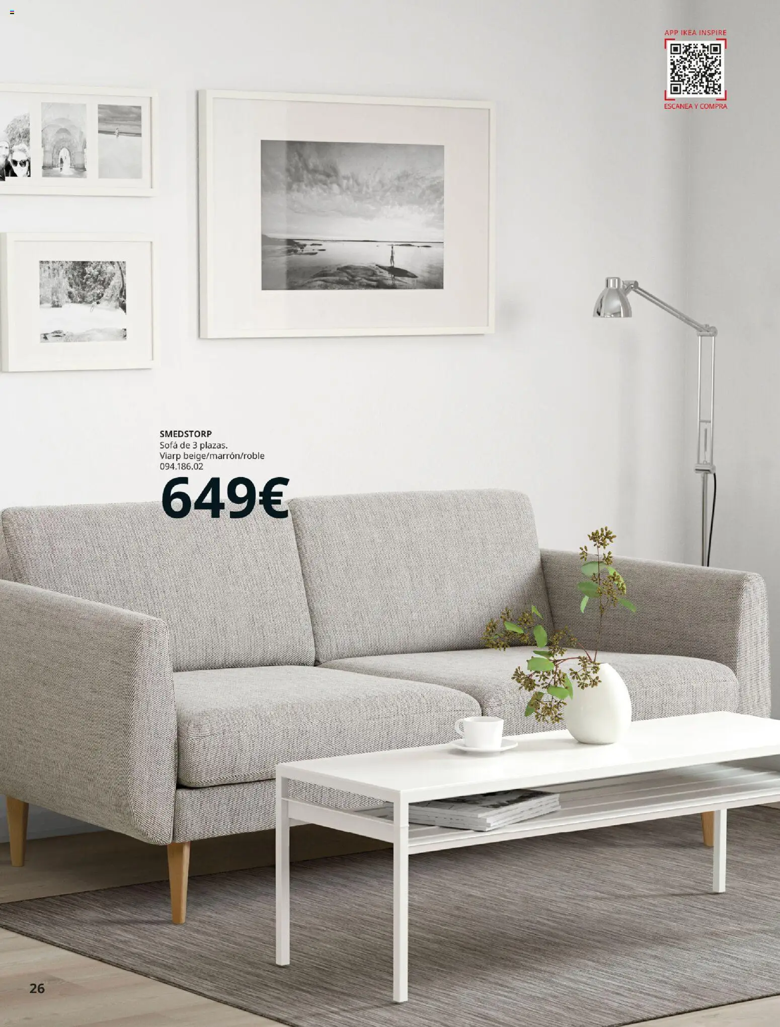 Catálogo IKEA Sofás │ válido desde el 07.05.2026 | Página: 26 | Productos: Sofá