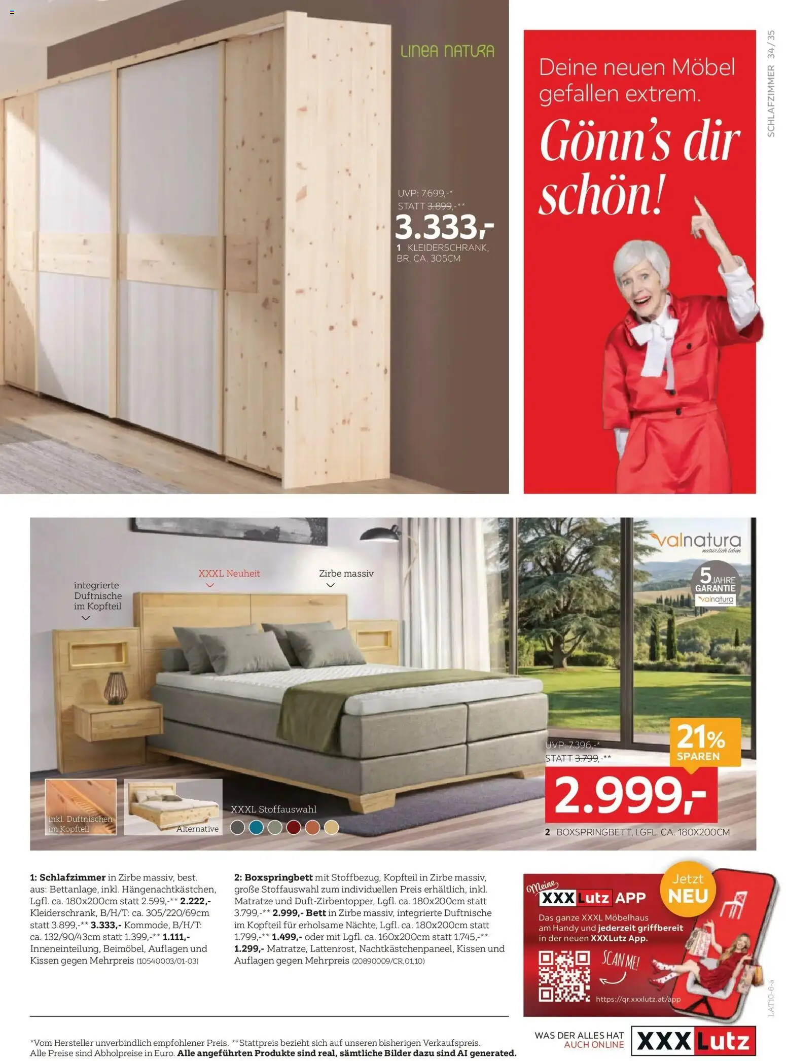 XXXLutz Hauptprospekt von 29.09.2026 - Aktuelle Angebote | Seite: 35 | Produkte: Bett, Matratze, Kissen