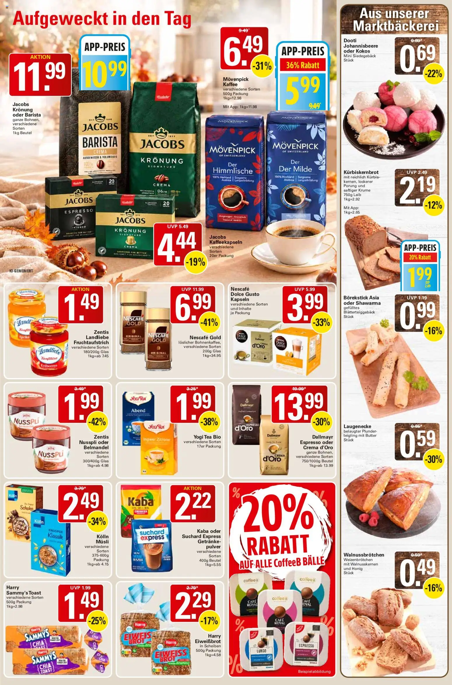 WEZ Prospekt – gültig ab 02.11.2026 | Seite: 7 | Produkte: Kolln, Butter, Erdbeeren, Dolce gusto