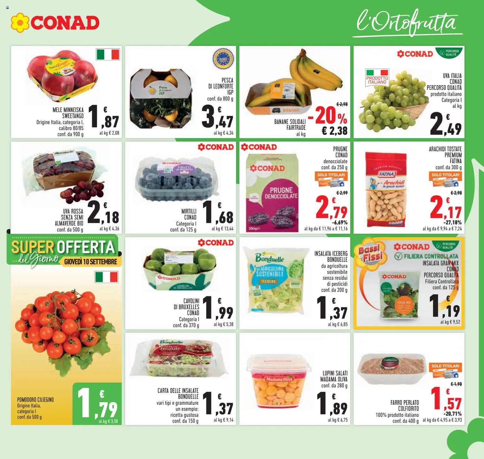 Volantino Conad del 09/09/2026 | Pagina: 5