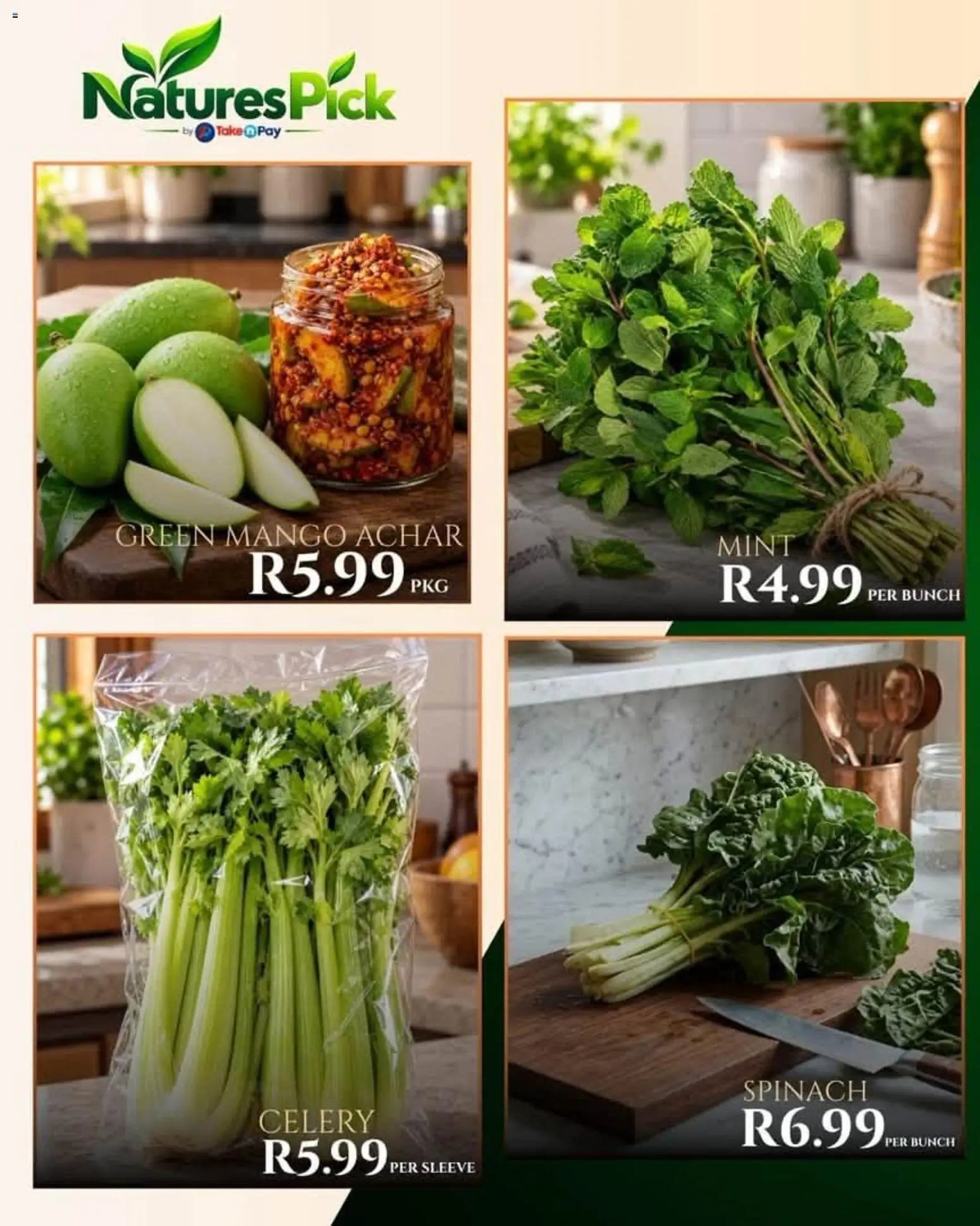 New Take n Pay catalogue – valid from 27/10/2026 | Page: 8 | Products: Celery, Mango