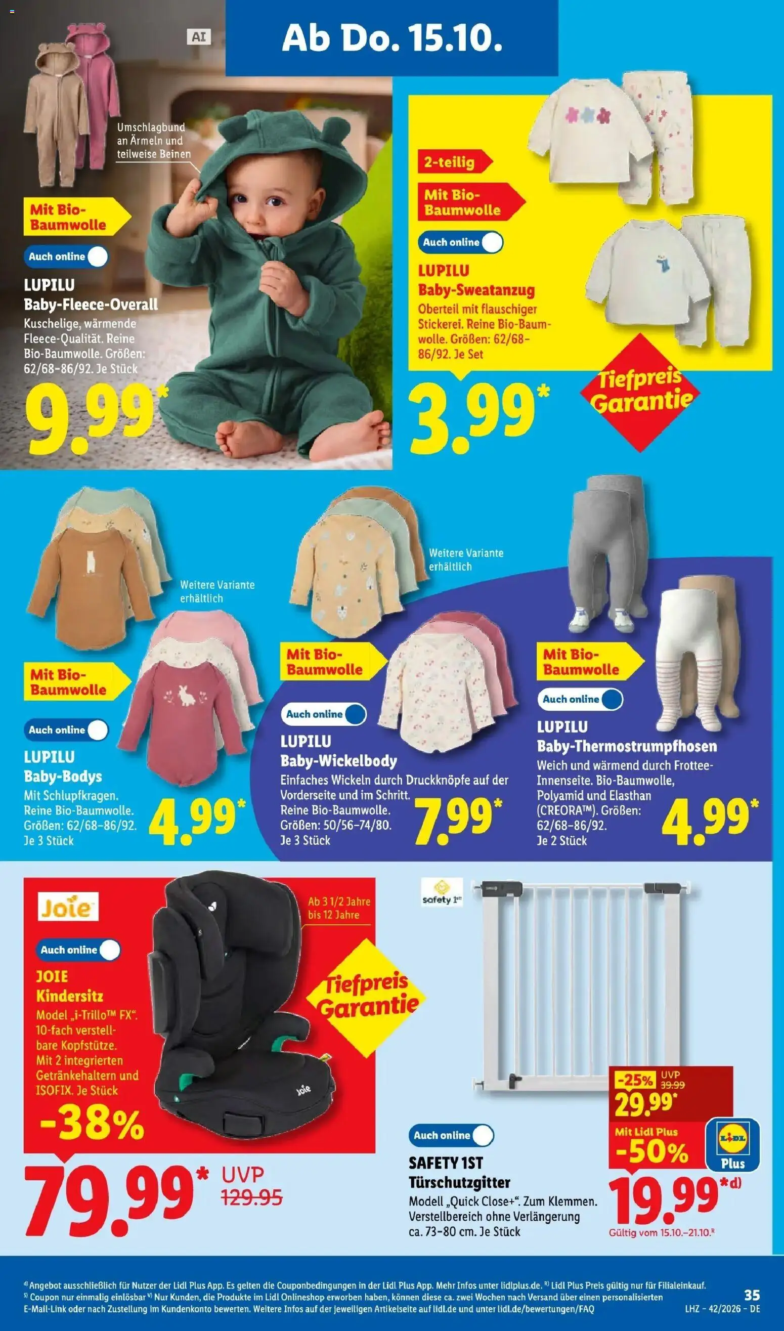 Lidl Prospekt Zülpich (ab 12.10.2026) zum Blättern » Angebote | Seite: 57 | Produkte: Overall, Leggings