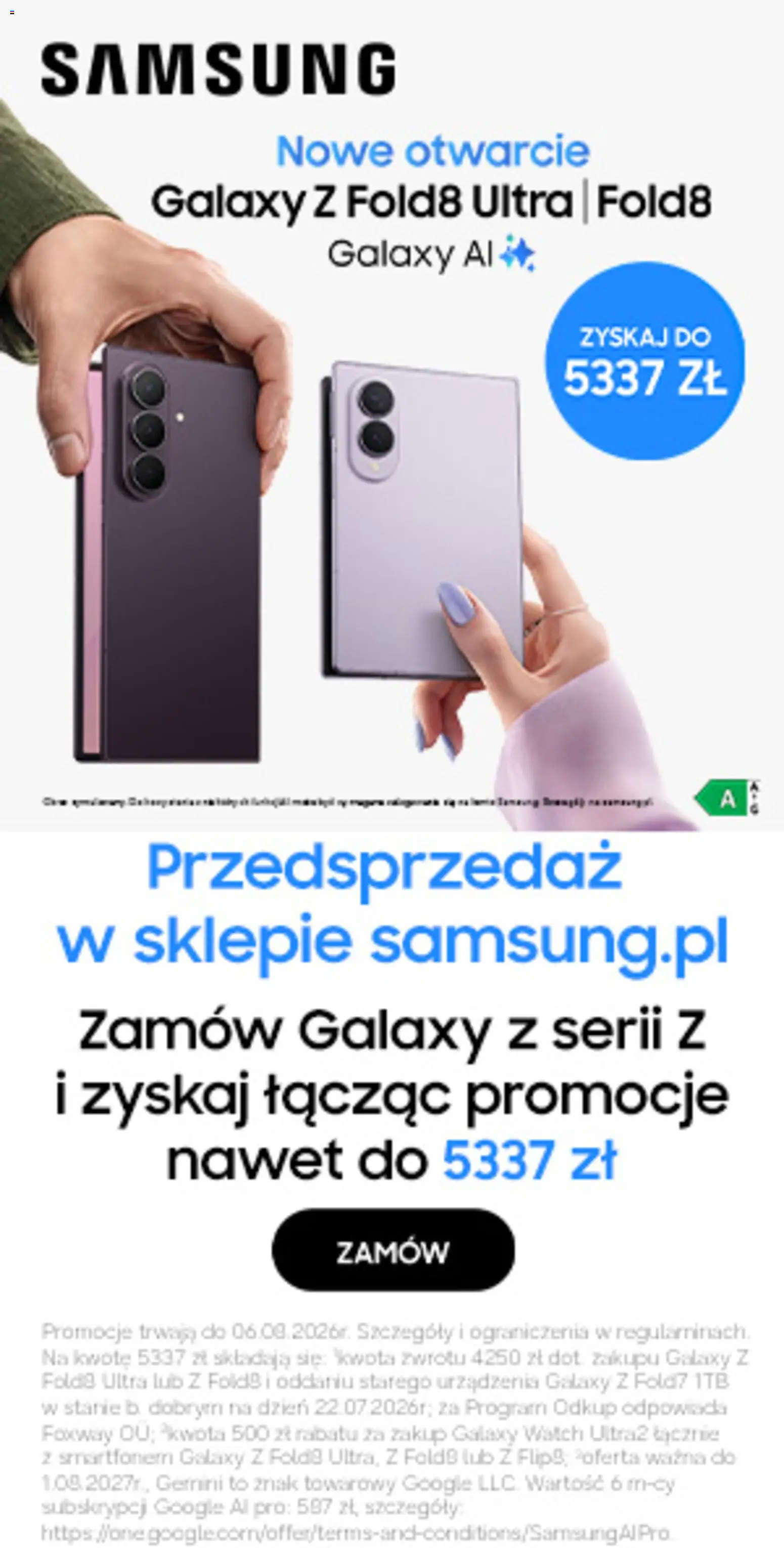 Samsung od 23.07.2026 | Strona: 1 | Produkty: Alpro