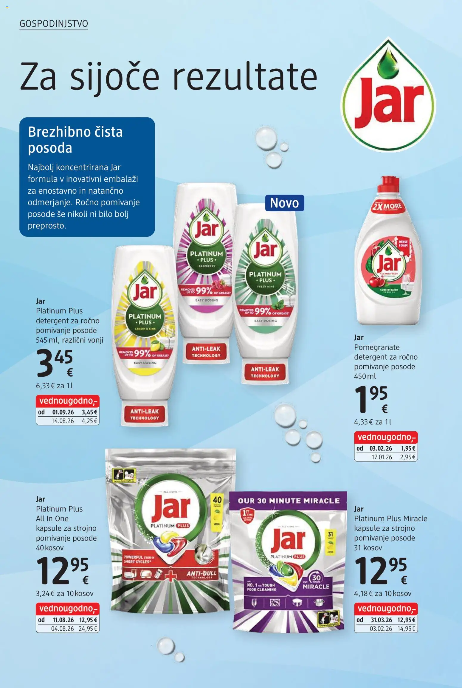 Novi DM Drogerie Markt katalog ponudbe – veljaven od 01.10.2026 | Stran: 26 | Izdelki: Detergent