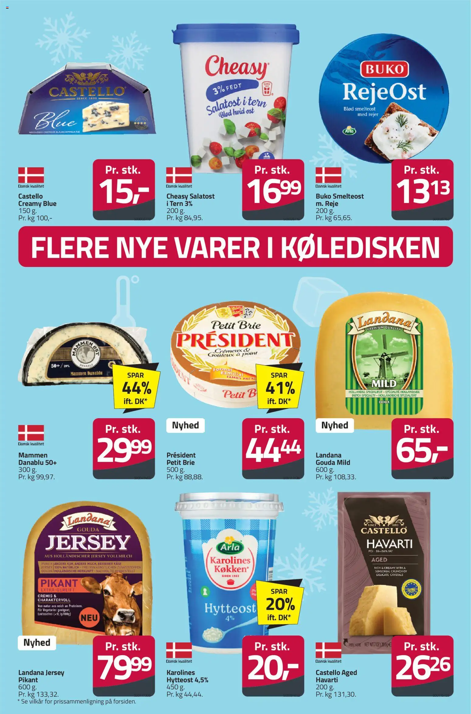 Fleggaard tilbudsavis – gyldig fra 20.05.2026 | Side: 30 | Produkter: Ost, Hytteost, Salatost, Rejer